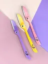 Feather-Flamingo Razor For Face & Body Shaving